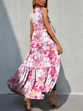 Floral Tiered Maxi Tank Dress Woman Maxi Dress