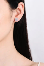 Moissanite Square Stud Earrings Earrings