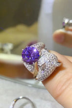 2 Carat Moissanite Adjustable Animal Bypass Ring Rings