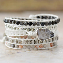 Natural Stone Layered Bracelet Necklaces