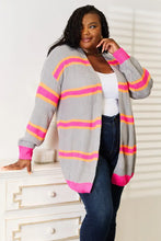 Woven Right Ribbed Long Sleeve Cardigan Woman Outerwear