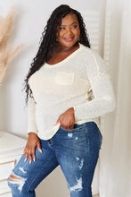 Culture Code Full Size Scoop Neck Patch Pocket Top Woman Blouses