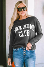 COOL MOM CLUB Round Neck Short Sleeve Sweatshirt Woman Sweatshirts