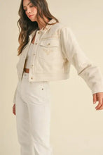 MABLE Embroidered Quilted Cropped Jacket Woman Outerwear