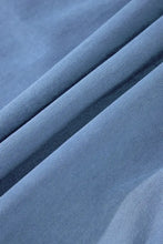 Ruffled Spaghetti Straps Denim Tank Top Woman Denim Tops