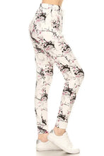 Leggings Depot Full Size Buttery Soft Printed Joggers with Drawstring Plus Size
