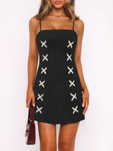 Contrast Mini Cami Dress Cocktail Dress