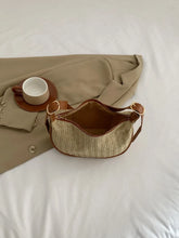 Straw Weave Adjustable Strap Shoulder Bag Shoulder Bags