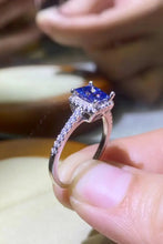 1 Carat Moissanite 925 Sterling Silver Square Ring Rings