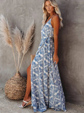 Printed Tied Maxi Cami Dress Woman Maxi Dress