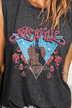NASHVILLE Graphic Round Neck Tank Tanks & Camis