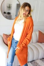 Haptics Full Size Stripe Textured Open Front Cardigan with Pockets Woman Outerwear