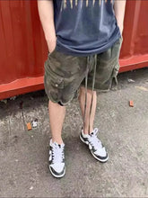 Men's Drawstring Camouflage Shorts