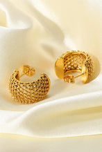 Mesh Half Hoop Earrings Earrings