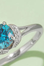 1 Carat Moissanite 4-Prong 925 Sterling Silver Ring Rings