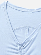 Millennia Drawstring Ruched Wide Strap Active Tank