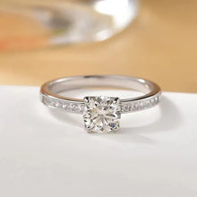 2 Carat Moissanite Zircon 925 Sterling Silver Ring Rings