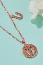 Moissanite U to Z Pendant Necklace Necklaces