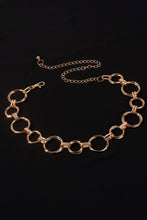 Alloy Chain Circle Shape Belt Belts