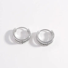 925 Sterling Silver Huggie Earrings Earrings