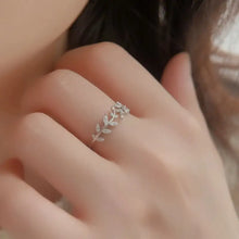 925 Sterling Silver Inland Zircon Open Ring Silver One Size Fine Jewelry