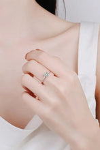925 Sterling Silver Heart-Shaped Moissanite Solitaire Ring Rings