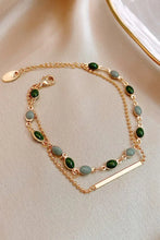 Alloy Double-Layered Bracelet Necklaces
