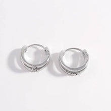 925 Sterling Silver Huggie Earrings