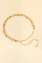 Adjustable Curb Chain Belt Belts