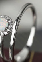 Opal Bypass Ring Rings