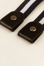 PU Elastic Snap Closure Belt Belts