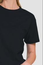 Zenana V-Neck Short Sleeve Crop T-Shirt
