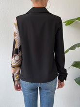 Twist Front Collared Blouse Woman Blouses