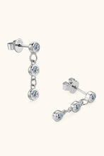 Moissanite 925 Sterling Silver Drop Earrings Earrings