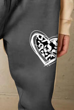 Simply Love Simply Love Full Size Drawstring Heart Graphic Long Sweatpants Woman Sweatpants