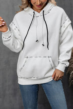 Ivy Lane Drawstring Kangaroo Pocket Dropped Shoulder Hoodie Woman Sweatshirts