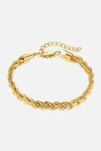 Twisted Chain Choker Necklace Gold One Size