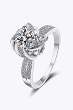 1 Carat Moissanite 925 Sterling Silver Ring Rings