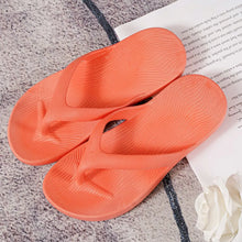 Toe Post Flats Slippers Tangerine