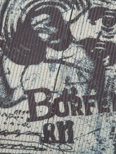 Men's Oversized Graffiti Zip Up Knit Cardigan Cardigans