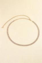 Rhinestones Alloy Belt Belts