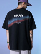 Men's Full Size Round Neck Half Sleeve T-Shirt Plus Size