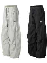 Men's Drawstring Breathable Curved Pants Woman Sweatpants