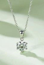 1 Carat Moissanite 925 Sterling Silver Necklace Necklaces