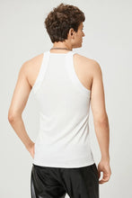 Men's Full Size Square Neck Wide Strap Tank Plus Size
