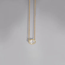 18K Gold-Plated Stainless Steel Pendant Necklace Style B One Size