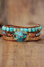 Handmade Natural Stone Copper Bracelet Necklaces