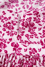 Floral Cutout Back Square Neck Maxi Dress Woman Maxi Dress