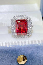 2 Carat Moissanite 925 Sterling Silver Ring Scarlet