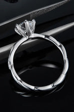 1 Carat Moissanite 925 Sterling Silver Ring Rings